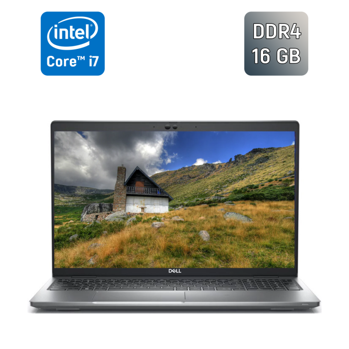 Ультрабук Dell Latitude 5530 / 15.6" (1920x1080) IPS / Intel Core i7-1265U (10 (12) ядер по 3.6 - 4.8 GHz) / 16 GB DDR4 / 512 GB SSD / Intel Iris Xe Graphics eligible / WebCam / Windows 11 б/в - изображение 1