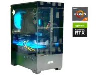 Ігровий ПК Aura Tower / AMD Ryzen 5 8400F (6 (12) ядер по 4.2 - 4.7 GHz) / 32 GB DDR5 / 1000 GB SSD M.2 / nVidia GeForce RTX 5060, 8 GB GDDR7, 128-bit / 600W / Win 11 б/в