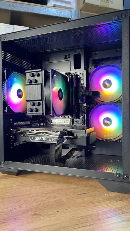 Збірка під замовлення: ігровий GameMax Infinity Mini Tower / AMD Ryzen 5 3600 (6 (12) ядер по 3.6 - 4.2 GHz) / 16 GB DDR4 / 1000 GB SSD M.2 / nVidia GeForce RTX 2060, 12 GB GDDR6, 192-bit / HDMI / 650W - зображення 5