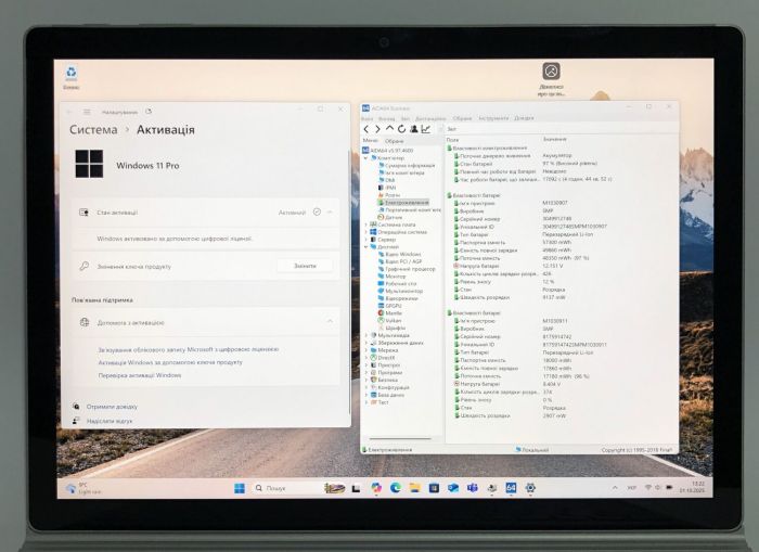 Ігровий ультрабук-трансформер Microsoft Surface Book 2 / 13.5" (3000x2000) IPS Touch / Intel Core i7-8650U (4 (8) ядра по 1.9 - 4.2 GHz) / 8 GB DDR4 / 256 GB SSD NVMe / nVidia GeForce GTX 1050, 2 GB GDDR5, 128-bit / WebCam / Win 11 Pro б/в - зображення 11