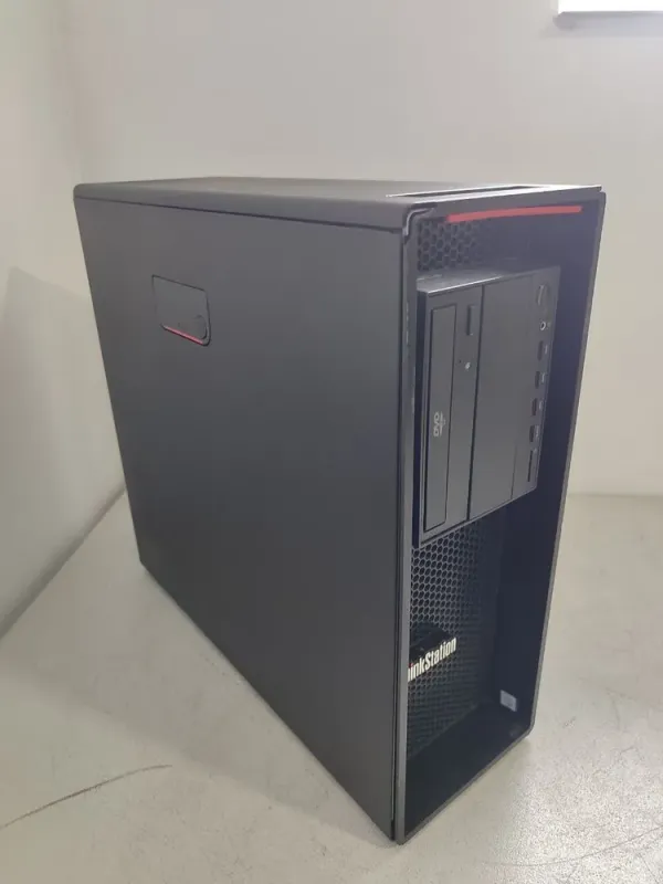 Робоча станція Б-клас Lenovo ThinkStation P520 Tower / Intel Xeon W-2125 (4 (8) ядра по 4.0 - 4.5 GHz) / 32 GB DDR4 / 256 GB SSD / nVidia Quadro M2000, 4 GB GDDR5, 128-bit / DVD-ROM б/в - зображення 2