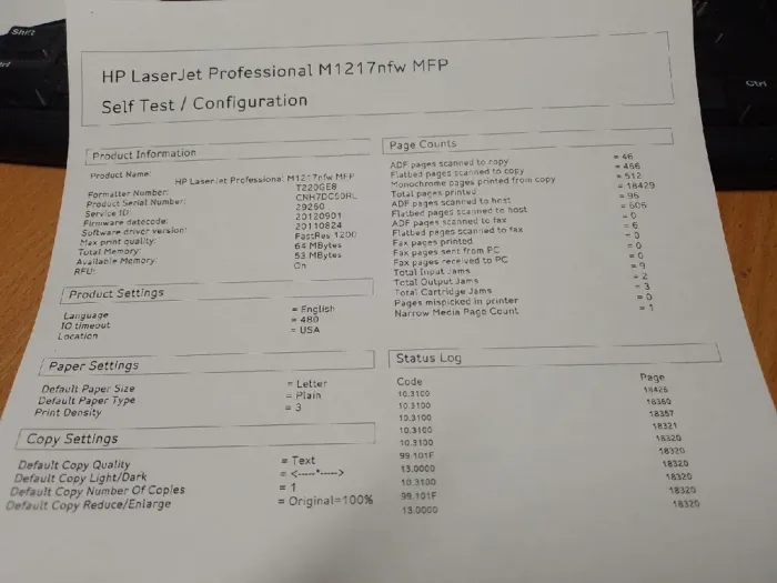 БФП HP LaserJet Pro M1217nfw / Лазерний монохромний друк / 600x600 dpi / A4 / 18 стор/хв / Ethernet, USB 2.0, WiFi б/в - зображення 5