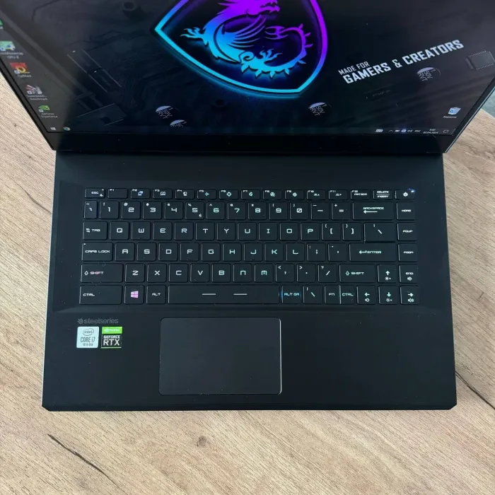 Ігровий ноутбук MSI GP66 Leopard 10UG / 15.6" (1920x1080) IPS / Intel Core i7-10875H (8 (16) ядер по 2.3 - 5.1 GHz) / 32 GB DDR4 / 1000 GB SSD / nVidia GeForce RTX 3070, 8 GB GDDR6, 256-bit / WebCam б/в - зображення 6