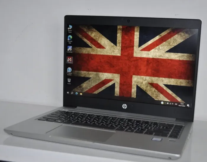 Ноутбук Б-клас HP ProBook 440 G6 / 14" (1920x1080) IPS / Intel Core i7-8565U (4 (8) ядра по 1.8 - 4.6 GHz) / 8 GB DDR4 / 480 GB SSD / Intel UHD Graphics 620 / WebCam / Windows 10 Pro б/в - зображення 2