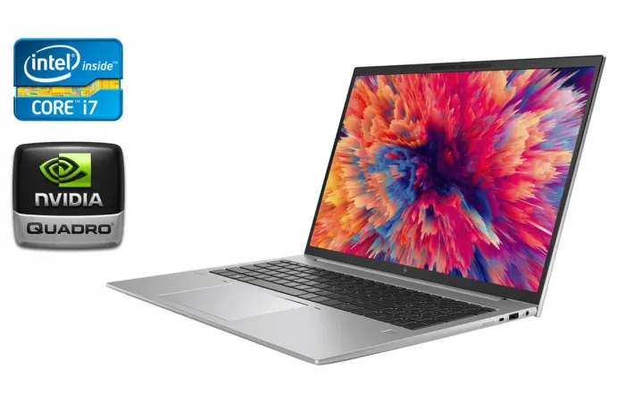 Мобільна робоча станція HP Zbook FireFly 16 G9 / 16" (1920x1200) IPS / Intel Core i7-1255U (10 (12) ядер по 3.5 - 4.7 GHz) / 16 GB DDR5 / 512 GB SSD / nVidia Quadro T550, 4 GB GDDR6, 64-bit / WebCam / TouchID б/в - зображення 1