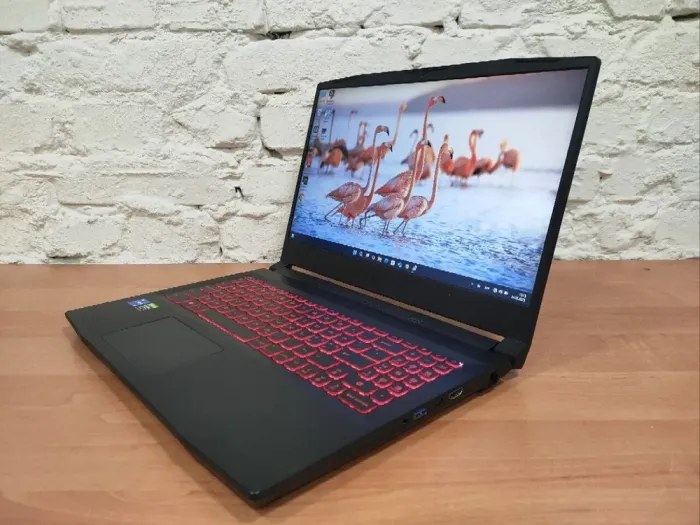 Ігровий ноутбук MSI Katana GF66 11UE-021NEU / 15.6" (1920x1080) IPS / Intel Core i5-11400H (6 (12) ядер по 2.7 - 4.5 GHz) / 16 GB DDR4 / 480 GB SSD / nVidia GeForce RTX 3060, 6 GB GDDR6, 192-bit / WebCam б/в - зображення 4