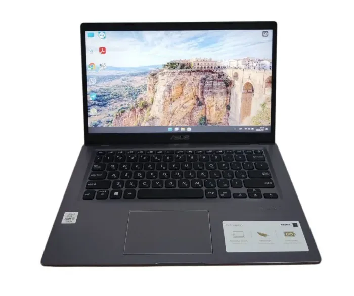Ультрабук Asus X415JA-EK042T / 14" (1920x1080) TN / Intel Core i3-1005G1 (2 (4) ядра по 1.2 - 3.4 GHz) / 12 GB DDR4 / 256 GB SSD / Intel UHD Graphics / WebCam / Win 11 Home б/в - зображення 2