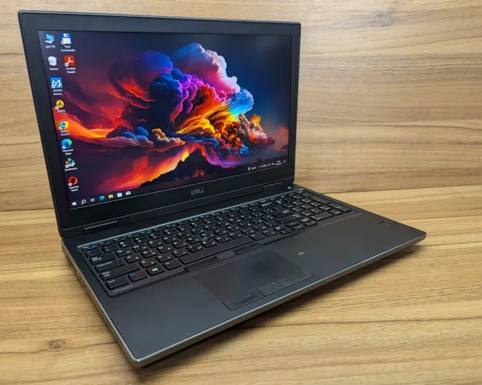 Мобільна робоча станція Dell Precision 7530 / 15.6" (1920x1080) IPS / Intel Core i5-8400H (4 (8) ядра по 2.5 - 4.2 GHz) / 32 GB DDR4 / 480 GB SSD / nVidia Quadro P2000, 4 GB GDDR5, 128-bit / TouchID / Windows 10 б/в - зображення 4