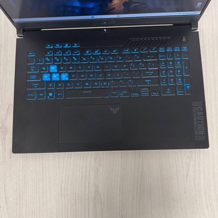 Ігровий ноутбук Asus TUF Gaming F17 FX707VV / 17.3" (1920x1080) IPS / Intel Core i7-13700H (14 (20) ядер по 2.4 - 5.0 GHz) / 32 GB DDR5 / 1000 GB SSD NVMe / nVidia GeForce RTX 4060, 8 GB GDDR6, 128-bit / WebCam б/в - зображення 7