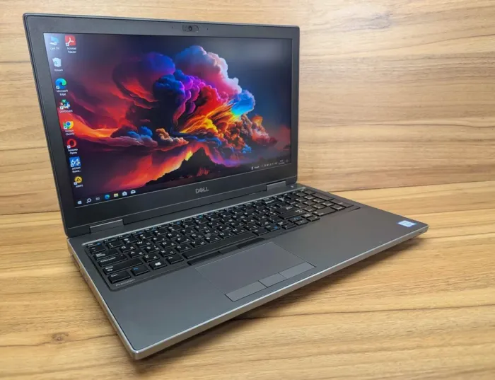 Мобільна робоча станція Dell Precision 7540 / 15.6" (1920x1080) IPS / Intel Core i7-9850H (6 (12) ядер по 2.6 - 4.6 GHz) / 32 GB DDR4 / 512 GB SSD / nVidia Quadro T1000, 4 GB GDDR5, 128-bit / WebCam / Windows 10 б/в - зображення 4