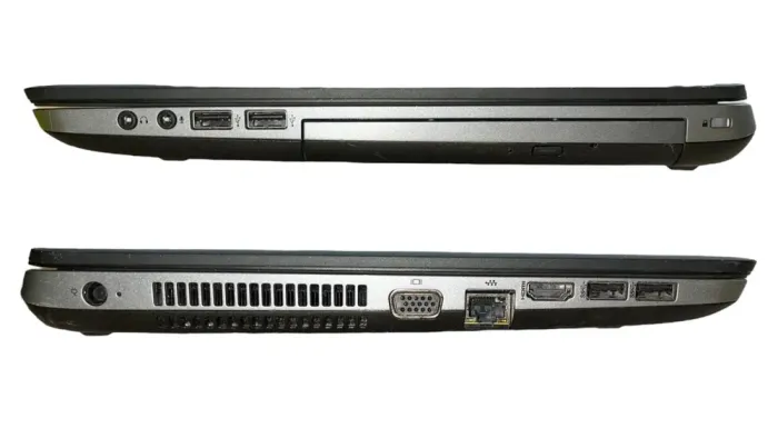 Ноутбук Б-клас HP ProBook 450 G1 / 15.6" (1366x768) TN / Intel Core i5-4200M (2 (4) ядра по 2.5 - 3.1 GHz) / 8 GB DDR3 / 256 GB SSD / Intel HD Graphics 4600 / WebCam / DVD-RW / HDMI б/в - зображення 4