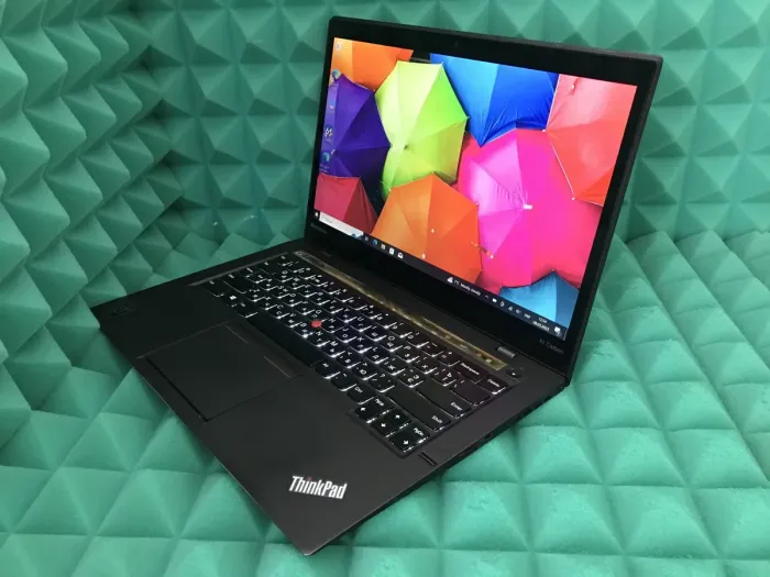 Ультрабук Б-клас Lenovo ThinkPad X1 Carbon (2nd Gen) / 14" (2560x1440) IPS Touch / Intel Core i5-4300U (2 (4) ядра по 1.9 - 2.9 GHz) / 4 GB DDR3 / 256 GB SSD M.2 / Intel HD Graphics 4400 / WebCam / Fingerprint/ HDMI / miniDP б/в - зображення 2