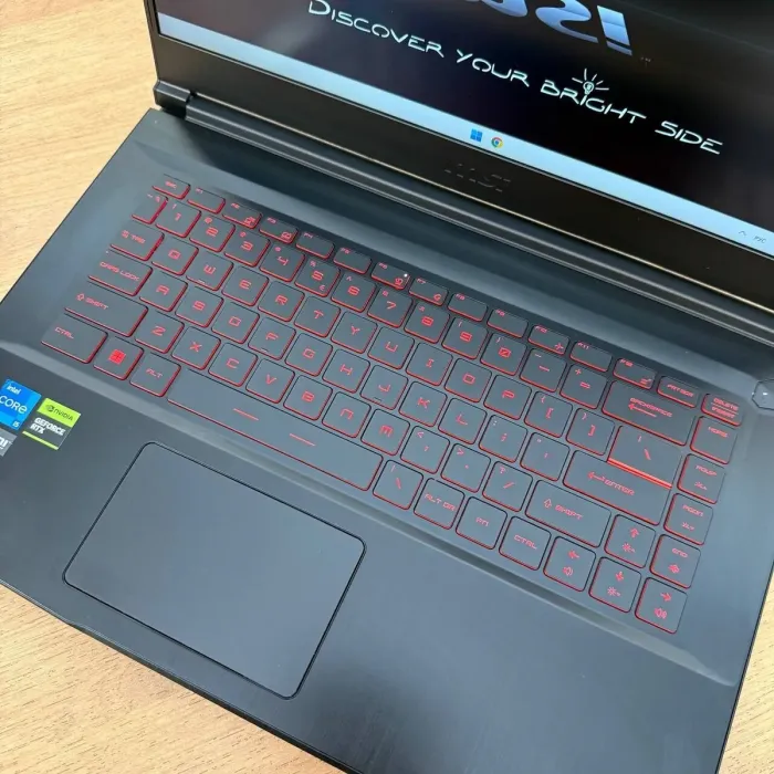 Ігровий ноутбук Б-клас MSI GF63 Thin GF63 12UCX / 15.6" (1920x1080) IPS / Intel Core i5-12450H (8 (12) ядер по 3.3 - 4.4 GHz) / 8 GB DDR4 / 512 GB SSD / nVidia GeForce RTX 2050, 4 GB GDDR6, 64-bit б/в - зображення 7