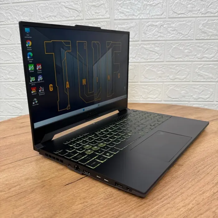 Ігровий ноутбук Asus TUF Gaming F15 FX507ZI4 / 15.6" (1920x1080) IPS / Intel Core i7-12700H (14 (20) ядер по 3.5 - 4.7 GHz) / 16 GB DDR4 / 1000 GB SSD / nVidia GeForce RTX 4070, 8 GB GDDR6, 128-bit / WebCam б/в - зображення 4