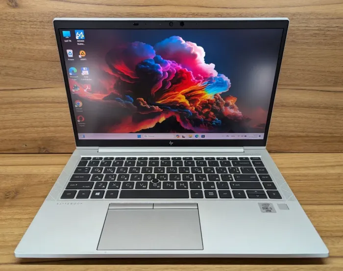 Ультрабук HP EliteBook 840 G7 / 14" (1920x1080) IPS / Intel Core i5-10310U (4 (8) ядра по 1.7 - 4.4 GHz) / 16 GB DDR4 / 480 GB SSD / Intel UHD Graphics / WebCam / TouchID / Windows 10 б/в - зображення 2