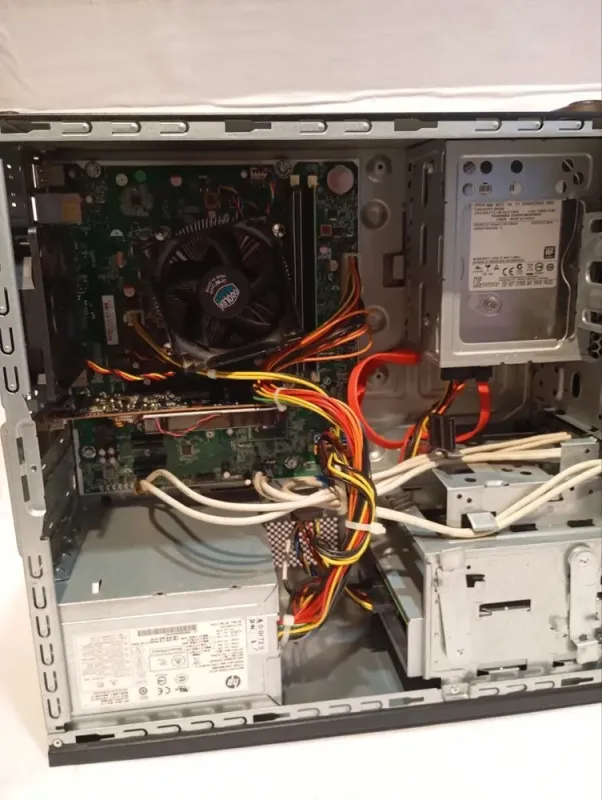 ПК HP Pro 3300 Tower / Intel Core i5-2400S (4 ядра по 2.5 - 3.1 GHz) / 8 GB DDR3 / 500 GB HDD / nVidia GeForce GT 530, 2 GB DDR3, 128-bit / DVD-ROM б/в - зображення 5