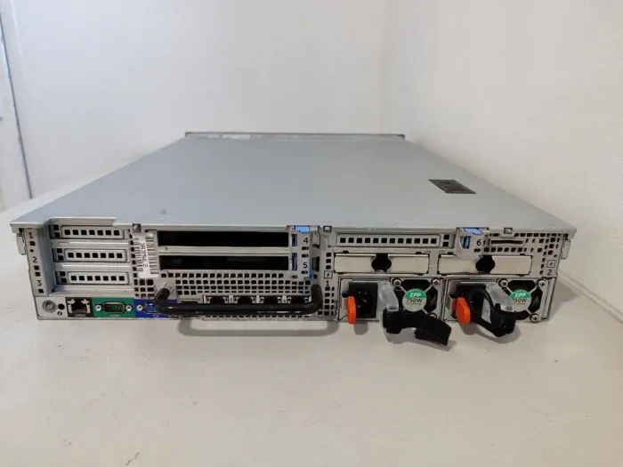 Сервер Dell PowerEdge R730xd 24SFF 2U Rack / 2x Intel Xeon E5-2667 v4 (8 (16) ядер по 3.2 - 3.6 GHz) / 64 GB DDR4 / 2x 450 GB SAS / Matrox G200eR2 / 2x 750W б/в - зображення 5