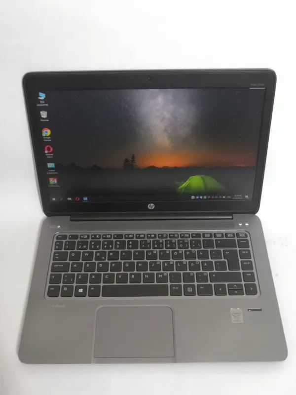 Ультрабук Б-клас HP EliteBook Folio 1040 G1 / 14" (1920x1080) IPS / Intel Core i5-4200U (2 (4) ядра по 1.6-2.6 GHz) / 8 GB DDR3 / 256 GB SSD / HD Graphics 4400 / WebCam б/в - зображення 2