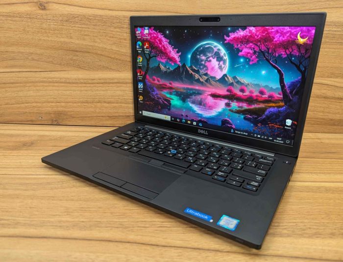 Ультрабук Dell Latitude 7480 / 14" (1920x1080) IPS / Intel Core i7-7600U (2 (4) ядра по 2.8 - 3.9 GHz) / 8 GB DDR4 / 256 GB SSD / Intel HD Graphics 620 / HDMI / WebCam / Windows 10 б/в - зображення 5