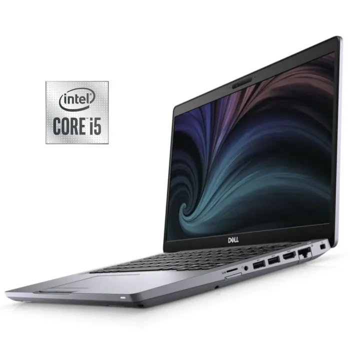 Ультрабук Б-клас Dell Latitude 5411 / 14" (1366x768) TN / Intel Core i5-10400H (4 (8) ядра по 2.6 - 4.6 GHz) / 8 GB DDR4 / 256 GB SSD / Intel UHD Graphics / WebCam / Win 11 Pro б/в - зображення 1