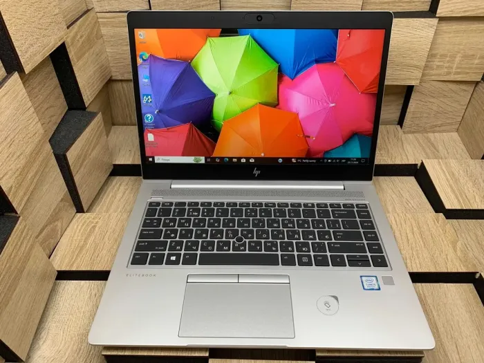 Ноутбук Б-клас HP EliteBook 840 G6 / 14" (1920x1080) IPS / Intel Core i5-8265U (4 (8) ядра по 1.6 - 3.9 GHz) / 8 GB DDR4 / 250 GB SSD M.2 / Intel UHD Graphics 620 / WebCam / HDMI б/в - зображення 2