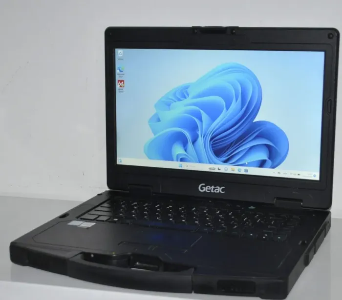 Напівзахищений ноутбук Getac S410 G2 / 14" (1366x768) TN Touch / Intel Core i3-7100U (2 (4) ядра по 2.4 GHz) / 8 GB DDR4 / 128 GB SSD / Intel HD Graphics 620 / Wi-Fi / Bluetooth / Windows 11 Pro / Два АКБ / Стилус б/в - зображення 2