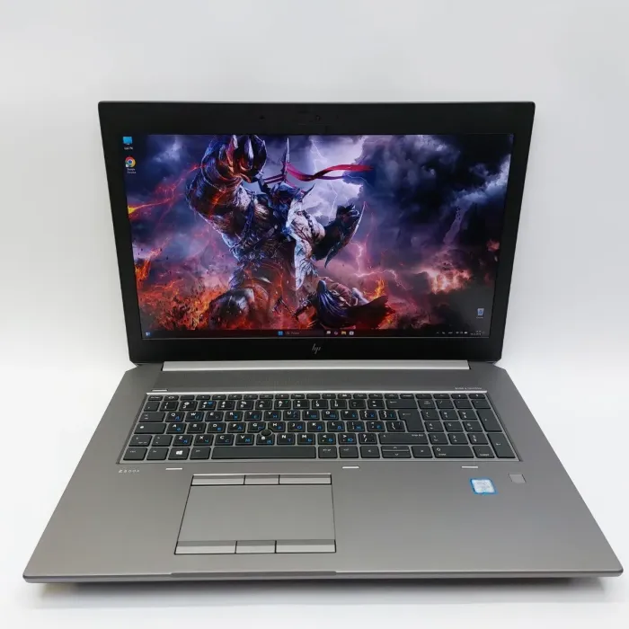 Мобільна робоча станція HP zBook 17 G6 / 17" (1920x1080) IPS / Intel Core i9-9880H (8 (16) ядер по 2.3 - 4.8 GHz) / 32 GB DDR4 / 1000 GB SSD / nVidia Quadro RTX 3000, 6 GB GDDR6, 192-bit / WebCam / Win 11 Pro б/в - зображення 2
