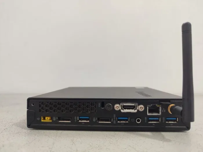 Неттоп Lenovo ThinkCentre M900 Mini USFF / Intel Core i3-6100T (2 (4) ядра по 3.2 GHz) / 8 GB DDR3 / 128 GB SSD / Intel HD Graphics 530 / Wi-Fi б/в - зображення 6