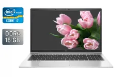 Ультрабук HP EliteBook 850 G7 / 15.6" (1920x1080) IPS / Intel Core i7-10610U (4 (8) ядра по 1.8 - 4.9 GHz) / 16 GB DDR4 / 480 GB SSD / Intel UHD Graphics / TouchID / WebCam / Windows 10 б/в