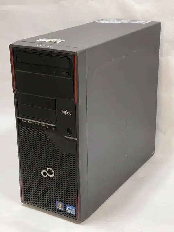 Комп'ютер Fujitsu Celsius W410 Tower / Intel Core i5-2400 (4 ядра по 3,1 - 3,4 ГГц) / 16 ГБ DDR3 / 120 ГБ SSD + 500 ГБ HDD / Intel HD Graphics 2000 / DVD-ROM б/в - зображення 3
