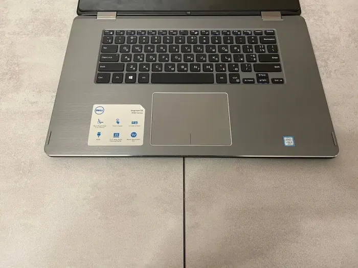 Ноутбук-трансформер Dell  15 7568 / 15.6" IPS Touch / Core i5-6200U (2(4) ядра по 2.3-2.8GHz) / 8GB DDR3 / 240GB SSD NEW / HD Graphics 520 / WebCam б/в - зображення 7