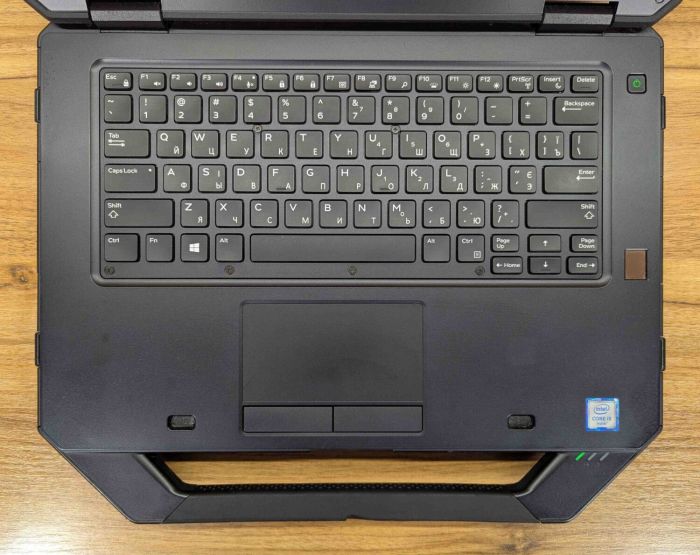 Захищений ноутбук Dell Latitude 14 Rugged 5414 / 14" (1920x1080) IPS Touch / Intel Core i5-6300U (2 (4) ядра по 2,4 - 3,0 ГГц) / 16 ГБ DDR4 / 480 ГБ SSD / Intel HD Graphics 520 / TouchID / Windows 10 б/в - зображення 3