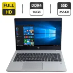 Ноутбук Б-клас HP ProBook 440 G7 / 14" (1920x1080) IPS / Intel Core i3-10110U (2 (4) ядра по 2.1 - 4.1 GHz) / 16 GB DDR4 / 256 GB SSD / Intel UHD Graphics / WebCam б/в