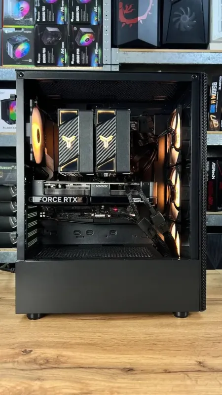Збірка під замовлення:  комп'ютер A-Data XPG Valor Mesh C Black Tower / Intel Core i5-13400F (10 (16) ядер по 1.8 - 4.6 GHz) / 32 GB DDR4 / 2000 GB SSD M.2 / nVidia GeForce RTX 4070 Super, 12 GB GDDR6X, 192-bit / 750W - зображення 5
