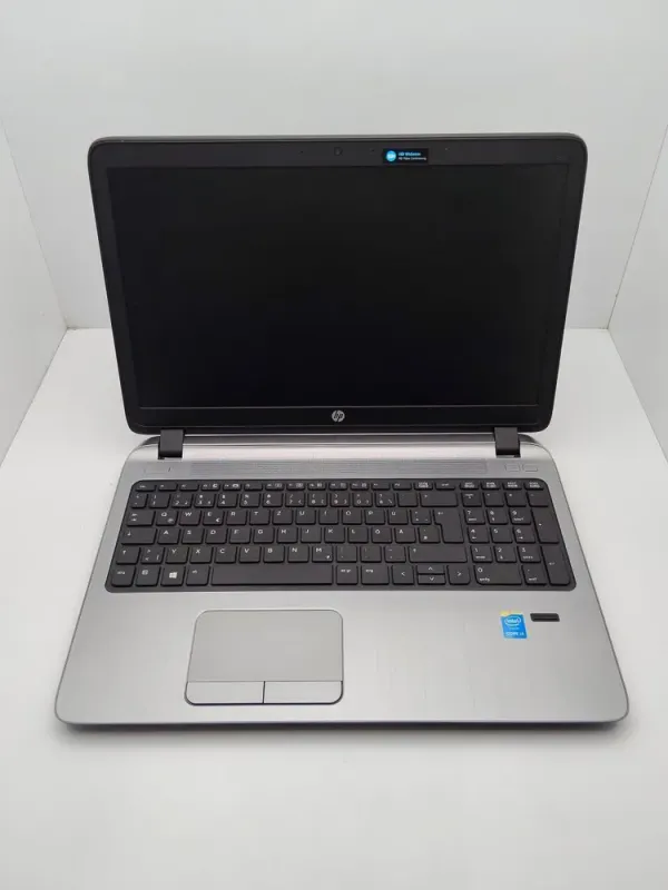 Ноутбук HP ProBook 450 G2 / 15.6" (1920x1080) TN / Intel Core i5-5200U (2 (4) ядра по 2.2 - 2.7 GHz) / 6 GB DDR3 / 500 GB HDD / Intel HD Graphics 5500 / WebCam / DVD-ROM б/в - зображення 3