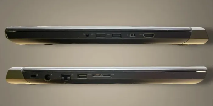 Ігровий ноутбук Dell Inspiron G5 5587 / 15.6" (1920x1080) IPS / Intel Core i7-7700HQ (4 (8) ядра по 2.8 - 3.8 GHz) / 16 GB DDR4 / 512 GB SSD + 1000 GB HDD / nVidia GeForce GTX 1060 Max-Q, 6 GB GDDR5, 192-bit / WebCam / Без АКБ б/в - зображення 4