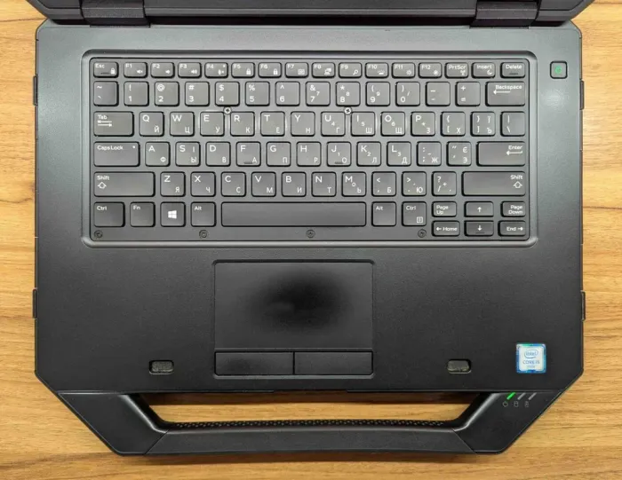 Захищений ноутбук Dell Latitude 14 Rugged 5414 / 14" (1920x1080) IPS / Intel Core i5-6300U (2 (4) ядра по 2.4 - 3.0 GHz) / 16 GB DDR4 / 512 GB SSD / Intel HD Graphics 520 / WebCam / HDMI / Windows 10 б/в - зображення 3