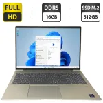 Ультрабук HP EliteBook 660 G11 / 16" (1920x1200) IPS / Intel Core Ultra 5 125U (12 (14) ядер по 1.3 - 4.3 GHz) / 16 GB DDR5 / 512 GB SSD M.2 / Intel Graphics / WebCam / Fingerprint б/в