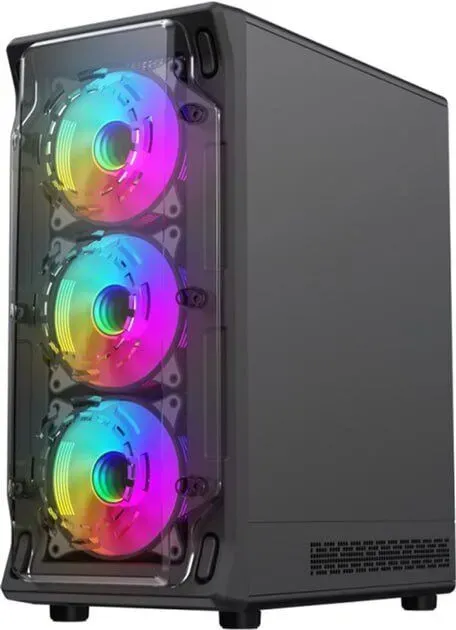 Ігровий ПК Hunter Starlight 2 AB Tower / AMD Ryzen 5 5500 (6 (12) ядер по 3,6 - 4,2 ГГц) / 16 ГБ DDR4 / 480 ГБ SSD / AMD Radeon RX 6600, 8 ГБ GDDR6, 128-біт - зображення 2