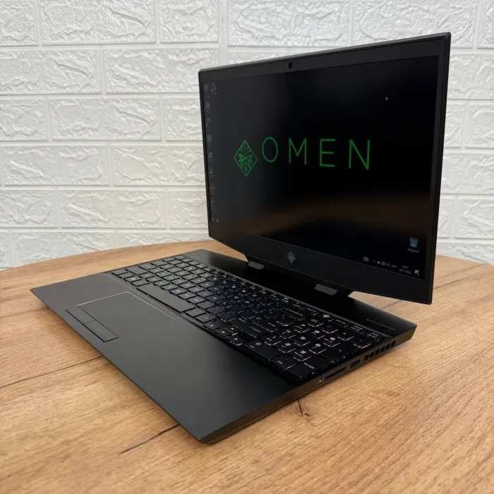 Ігровий ноутбук Б-клас HP Omen 15-dh1088nr / 15.6" (1920x1080) IPS / Intel Core i5-10300H (4 (8) ядра по 2.5 - 4.5 GHz) / 16 GB DDR4 / 500 GB SSD / nVidia GeForce RTX 2060, 6 GB GDDR6, 192-bit / WebCam б/в - зображення 5