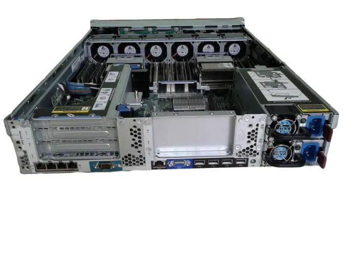Сервер 2U HP ProLiant DL380p G8 SFF / 2 x Intel Xeon E5-2620 (6(12)ядер по 2.0-2.5GHz) / 64GB DDR3 / NO HDD / 2 x 460W / SAS, SATA б/в - зображення 5