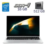 Ультрабук Samsung Galaxy Book4 / 15.6" (1920x1080) IPS / Intel Core 7 150U (10 (12) ядер по 4.0 - 5.4 GHz) / 16 GB DDR4 / 512 GB SSD / Intel Graphics / WebCam б/в