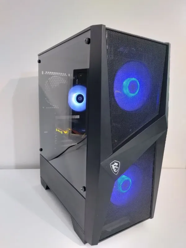 Комплект ПК: MSI MAG Forge 100M Black Tower / Intel Core i7-4790 (4 (8) ядра по 3.6 - 4.0 GHz) / 16 GB DDR3 / 512 GB SSD + 500 GB HDD / AMD Radeon R9 280X, 3 GB GDDR5, 384-bit / 600W + Монітор LG 24MB37PM-B / 24" (1920x1080) IPS  б/в - зображення 3