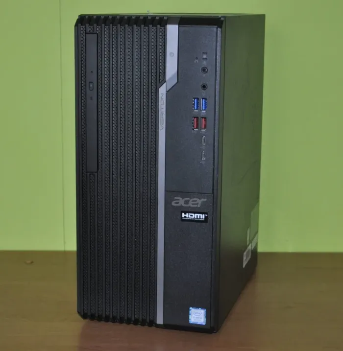 Комп'ютер Б-класу Acer Veriton S4660G Tower / Intel Core i5-8400 (6 ядер по 2,8 - 4,0 ГГц) / 12 ГБ DDR4 / 256 ГБ SSD / Intel UHD Graphics 630 / Windows 11 Pro б/в - зображення 3