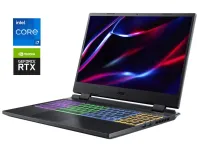 Ігровий ноутбук Б-клас Acer Nitro 5 AN515-58 / 15.6" (1920x1080) IPS / Intel Core i7-12700H (14 (20) ядер по 3.5 - 4.7 GHz) / 16 GB DDR4 / 1000 GB SSD / nVidia GeForce RTX 3070, 8 GB GDDR6, 256-bit / WebCam б/в