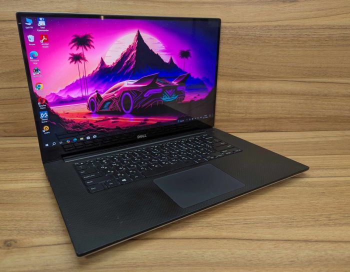 Ігровий ноутбук Dell XPS 15 9560 / 15,6" (3840x2160) IPS Touch / Intel Core i7-7700HQ (4 (8) ядра по 2,8 - 3,8 ГГц) / 32 ГБ DDR4 / 1000 ГБ SSD / nVidia Geforce GTX 1050, 4 ГБ GDDR5, 128-біт / HDMI / Windows 10 б/в - зображення 4
