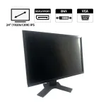 Монітор EIZO FlexScan EV2436W / 24" (1920x1200) IPS / 1x DP, 1x VGA, 1x DVI б/в