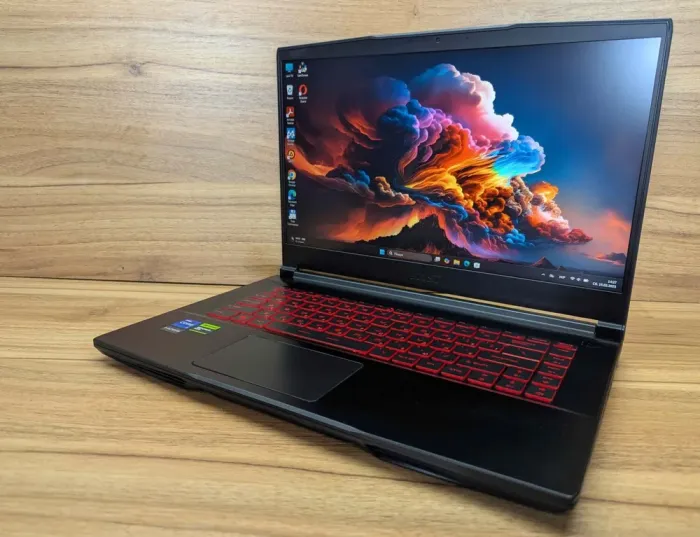 Ігровий ноутбук MSI GF63 12VF / 15.6" (1920x1080) IPS / Intel Core i7-12650H (10 (16) ядер по 3.5 - 4.7 GHz) / 16 GB DDR4 / 512 GB SSD / nVidia GeForce RTX 4060, 8 GB GDDR6, 128-bit / WebCam / Windows 10 б/в - зображення 5