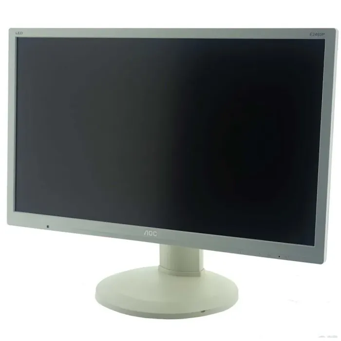 Монітор AOC E2460PQ / 24" (1920x1080) TN / 1x DP, 1x DVI, 1x VGA, 2x Audio / VESA 100x100 / Pivot б/в - зображення 2