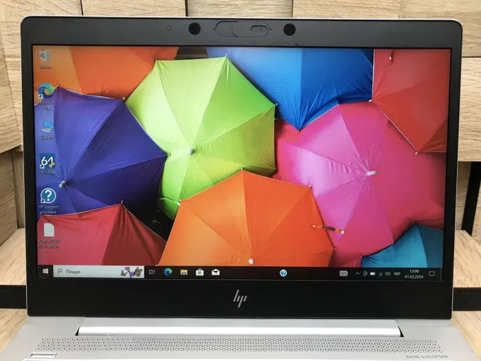 Ультрабук Б-клас HP EliteBook 830 G5 / 13.3" (1920x1080) IPS / Intel Core i7-8650U (4 (8) ядра по 1.9 - 4.2 GHz) / 8 GB DDR4 / 256 GB SSD M.2 / Intel UHD Graphics 620 / WebCam / USB 3.1 / HDMI б/в - зображення 3